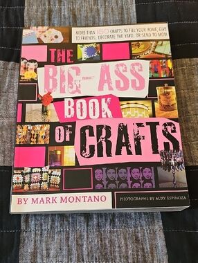 The Big-Ass Book of Crafts - Pink Cover